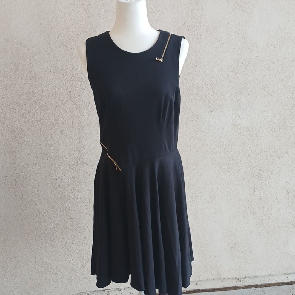 Make Offer! ABS Allen Schwartz Black Sleeveless Mini Sundress